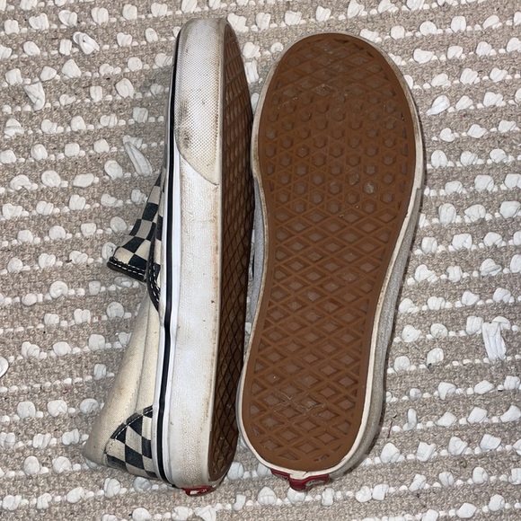 Black and white checkered vans - Picture 4 of 4